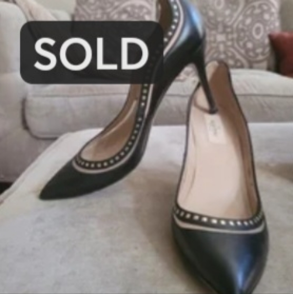 Limited Edition Valentino Rockstud Heels W/Mesh Piping (US Size 9.5/EU 40)
